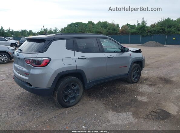 3C4NJDDN6PT522743 2023 JEEP COMPASS Серебряный Задняя правая четверть