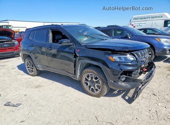3C4NJDDN6RT137489 2024 JEEP COMPASS Black წინა მარჯვენა
