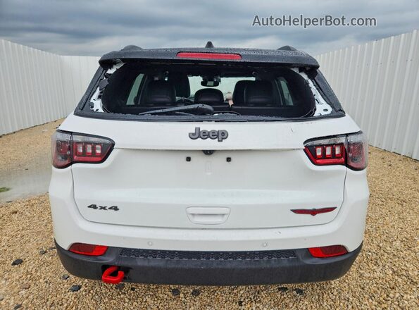 3C4NJDDN6ST619014 2025 JEEP COMPASS White Widok z tyłu