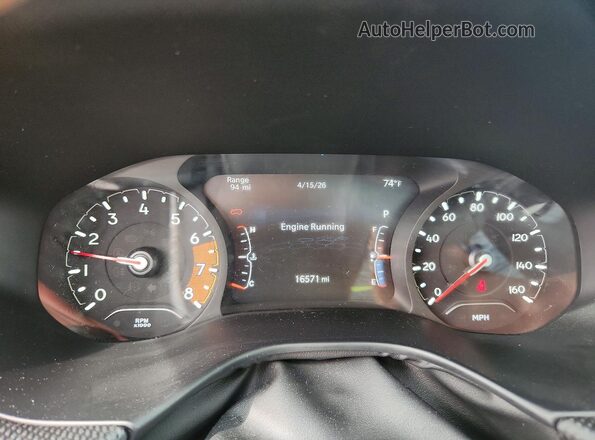 3C4NJDDN8RT590724 2024 JEEP COMPASS Gray Widok zestawu wskaźników