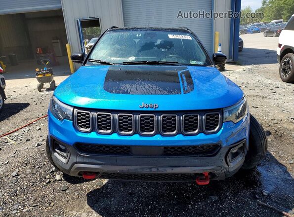 3C4NJDDN8ST532750 2025 JEEP COMPASS Blue Դիմացի տեսք
