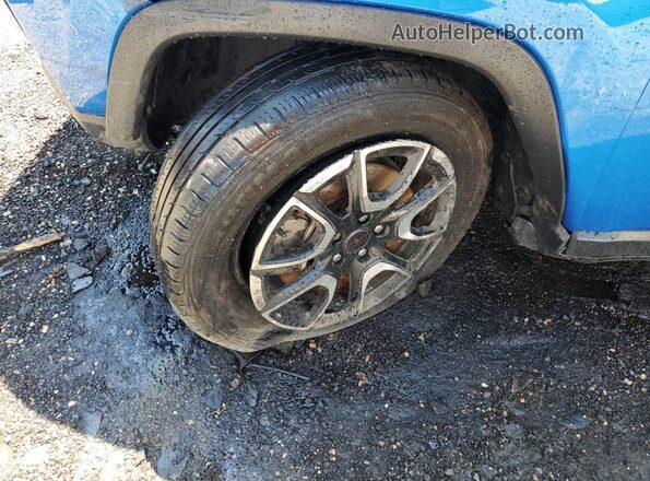 3C4NJDDN8ST532750 2025 JEEP COMPASS Blue VIN կոդի պիտակի տեսք