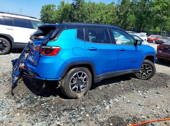 3C4NJDDN8ST532750 2025 JEEP COMPASS Blue Հետևի աջ
