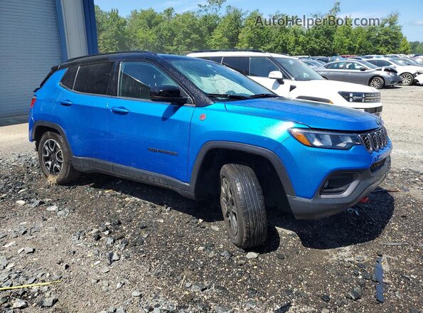 3C4NJDDN8ST532750 2025 JEEP COMPASS Blue Առջևի աջ
