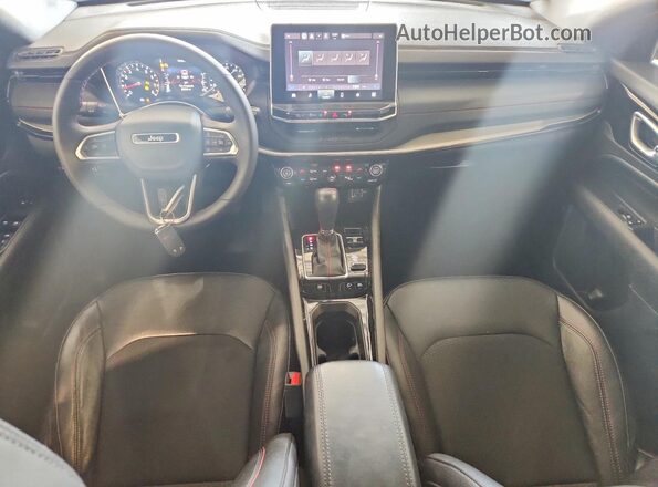 3C4NJDDN9ST564123 2025 JEEP COMPASS White Вид панелі приладів