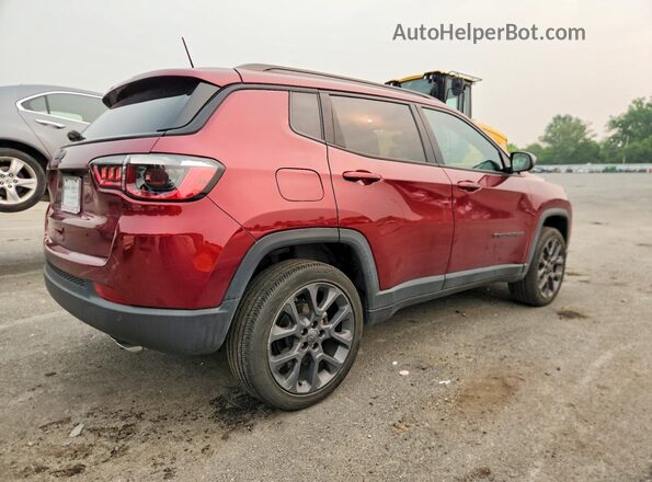 3C4NJDEB0MT563188 2021 JEEP COMPASS Red Trasero derecho