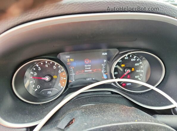 3C4NJDEB0MT563188 2021 JEEP COMPASS Red Vista del cuadro de instrumentos
