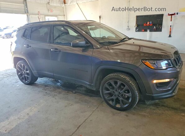 3C4NJDEB5MT591813 2021 JEEP COMPASS Gray Przód prawy