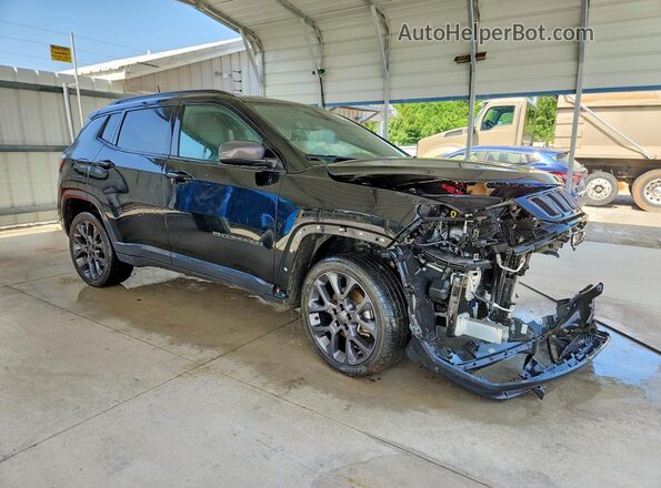 3C4NJDEB5MT591889 2021 JEEP COMPASS Black Przód prawy