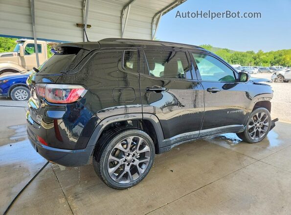 3C4NJDEB5MT591889 2021 JEEP COMPASS Black Tył prawy