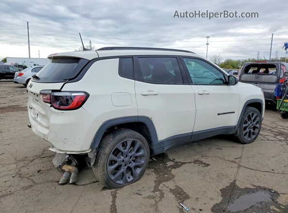 3C4NJDEB8MT513428 2021 JEEP COMPASS Белый Задняя правая четверть