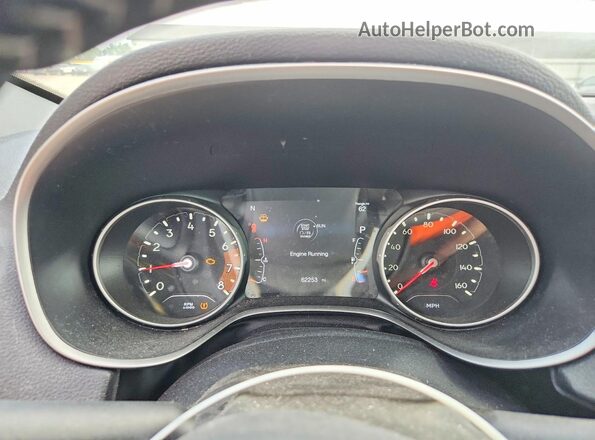 3C4NJDEB9MT513129 2021 JEEP COMPASS Серый Вид щитка приборов