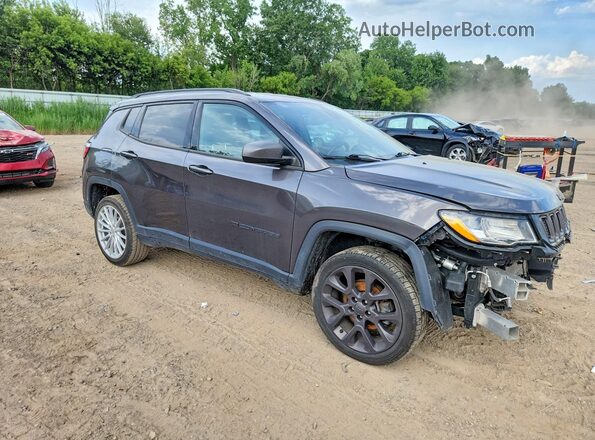 3C4NJDEB9MT513129 2021 JEEP COMPASS Серый Передняя правая четверть