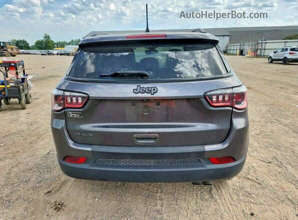 3C4NJDEB9MT513129 2021 JEEP COMPASS Серый Вид сзади