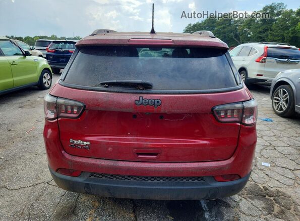 3C4NJDEB9MT595217 2021 JEEP COMPASS Красный Вид сзади