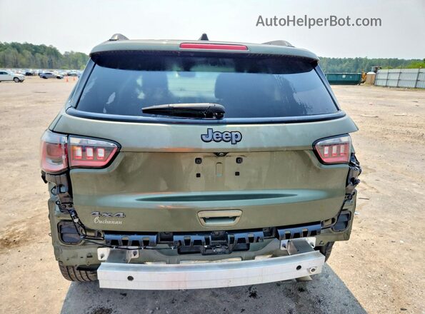 3C4NJDEBXMT532448 2021 JEEP COMPASS Зеленый Вид сзади