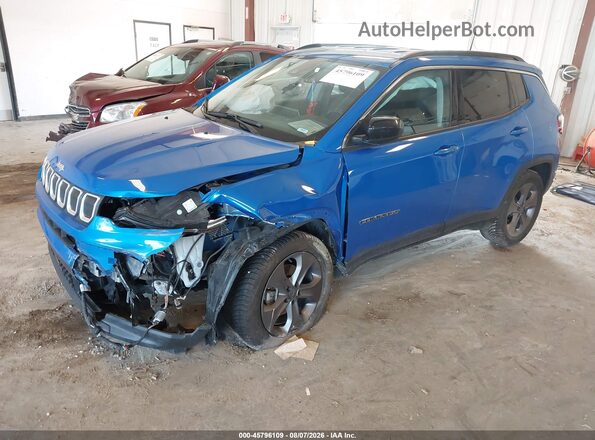 3C4NJDFB5NT133012 2022 JEEP COMPASS Blue Front left