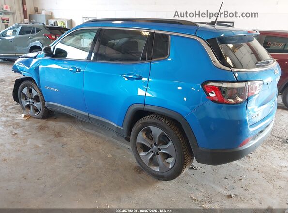 3C4NJDFB5NT133012 2022 JEEP COMPASS Blue Rear left