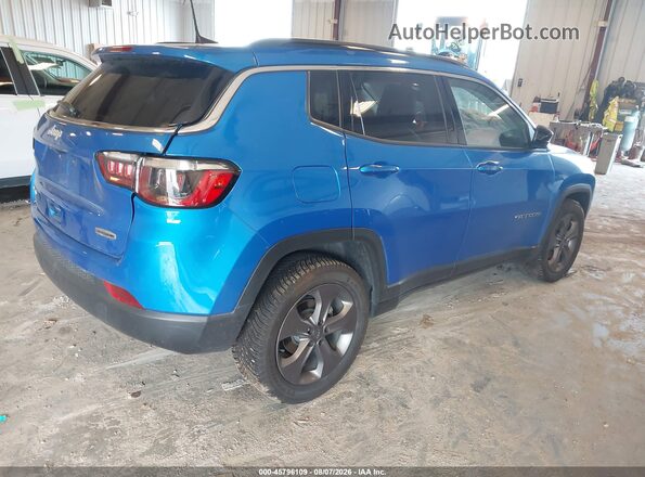 3C4NJDFB5NT133012 2022 JEEP COMPASS Blue Rear right