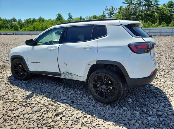 3C4NJDFB5NT169797 2022 JEEP COMPASS White Trasero izquierdo