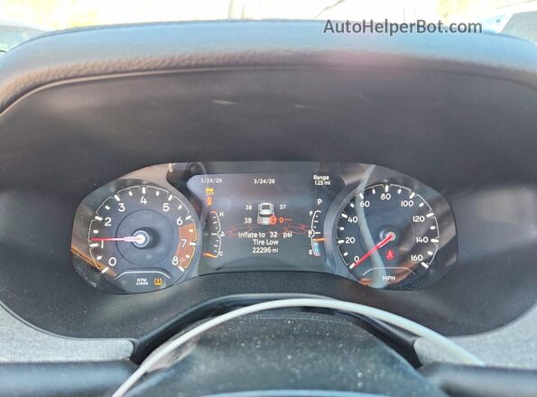 3C4NJDFN6RT601572 2024 JEEP COMPASS Silver Vista del cuadro de instrumentos