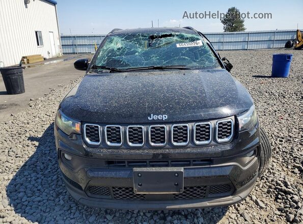 3C4NJDFNXRT113337 2024 JEEP COMPASS Black Vista del cuadro de instrumentos