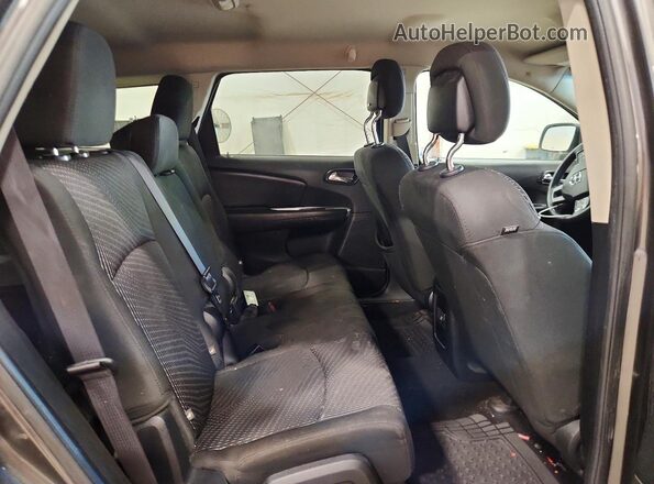 3C4PDCAB0GT160848 2016 DODGE JOURNEY Gray Rear interior view
