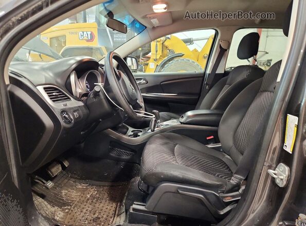 3C4PDCAB0GT160848 2016 DODGE JOURNEY Gray Front interior view