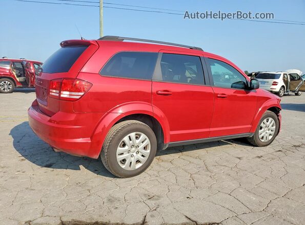3C4PDCAB0GT175432 2016 DODGE JOURNEY Red უკანა მარჯვენა