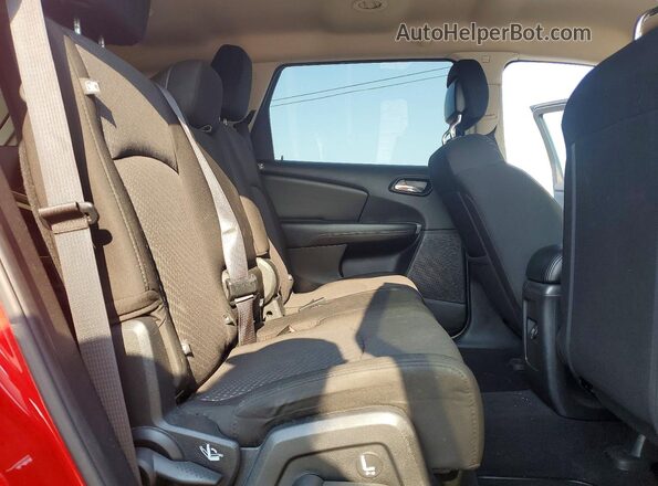 3C4PDCAB0GT175432 2016 DODGE JOURNEY Red უკანა სალონის ხედი
