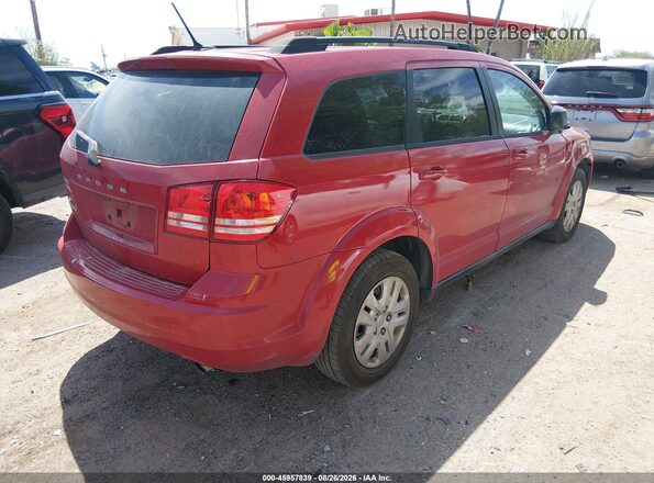 3C4PDCAB0GT222863 2016 DODGE JOURNEY Red Հետևի աջ