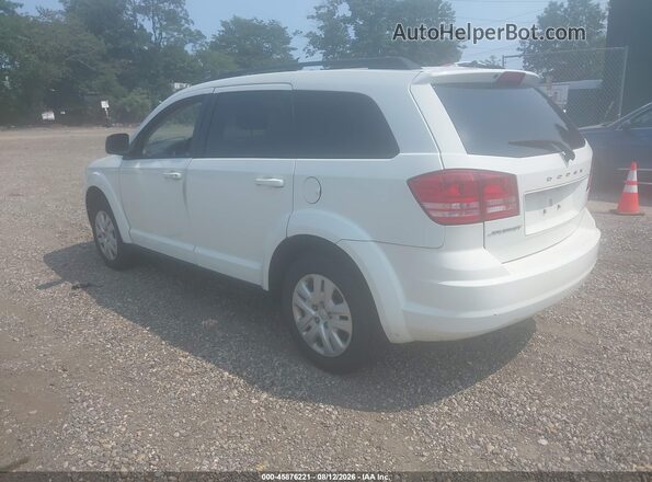 3C4PDCAB0GT234429 2016 DODGE JOURNEY Белый Задняя левая четверть