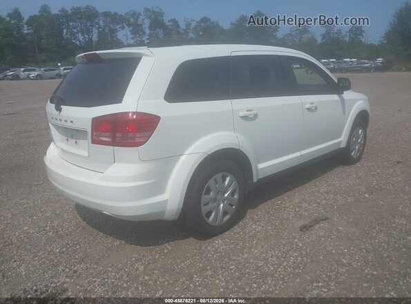 3C4PDCAB0GT234429 2016 DODGE JOURNEY Белый Задняя правая четверть