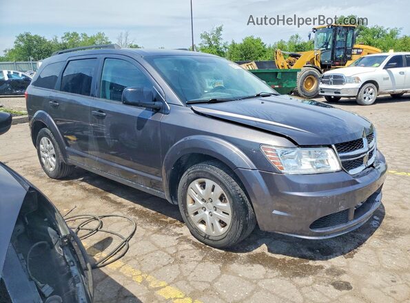 3C4PDCAB0GT239307 2016 DODGE JOURNEY Gray Delantero derecho
