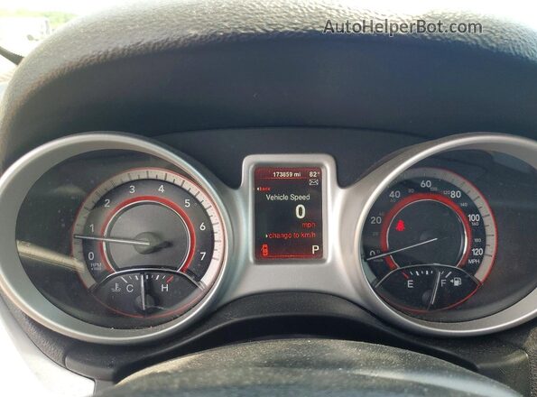 3C4PDCAB0GT239307 2016 DODGE JOURNEY Gray Vista del cuadro de instrumentos