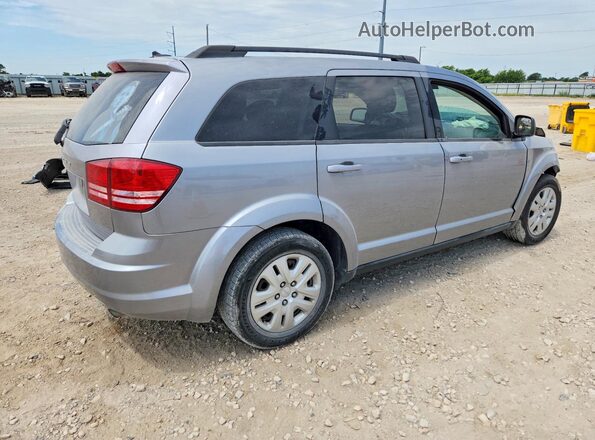 3C4PDCAB0GT240392 2016 DODGE JOURNEY Silver Задня права чверть