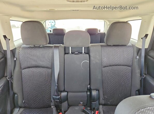 3C4PDCAB0GT240392 2016 DODGE JOURNEY Silver Вид задніх сидінь
