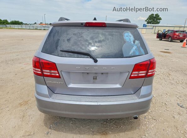 3C4PDCAB0GT240392 2016 DODGE JOURNEY Silver Вид ззаду