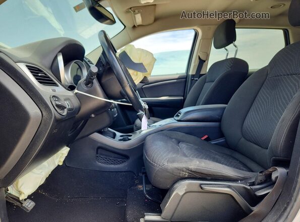 3C4PDCAB0GT240392 2016 DODGE JOURNEY Silver Вид салону спереду