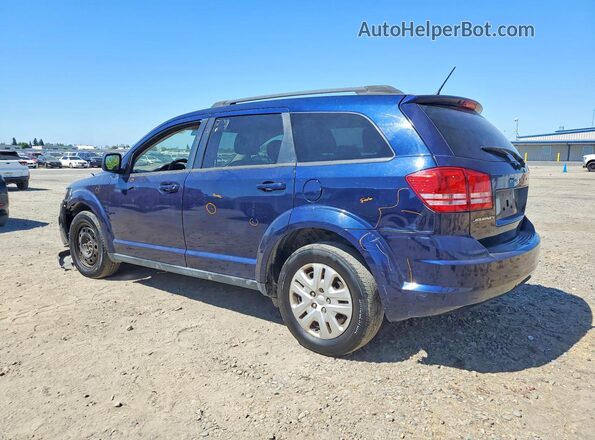 3C4PDCAB0HT552259 2017 DODGE JOURNEY Blue Trasero izquierdo