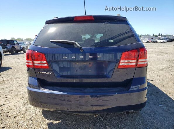3C4PDCAB0HT552259 2017 DODGE JOURNEY Blue Vista trasera