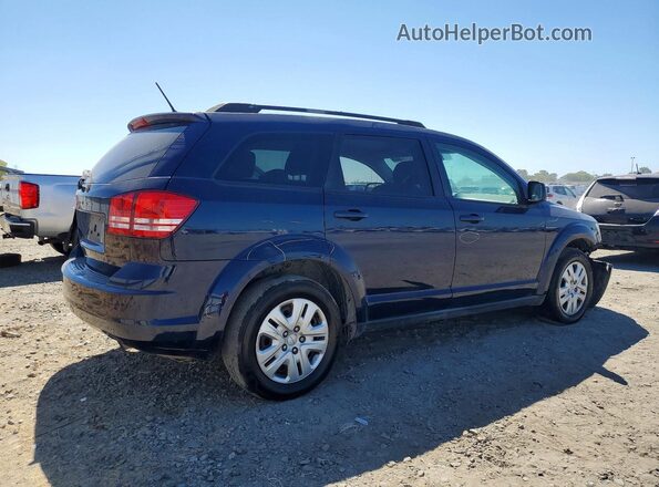 3C4PDCAB0HT552259 2017 DODGE JOURNEY Blue Trasero derecho