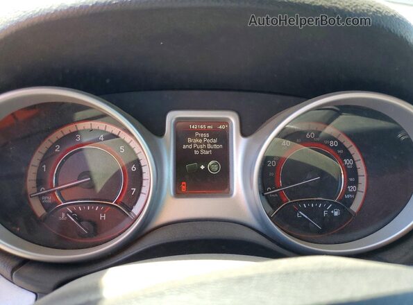3C4PDCAB0HT552259 2017 DODGE JOURNEY Blue Vista del cuadro de instrumentos