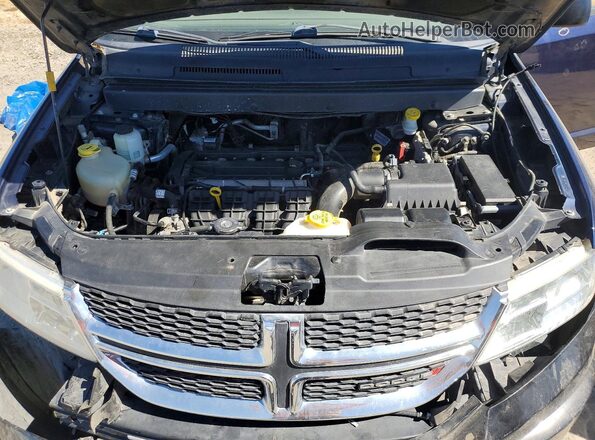 3C4PDCAB0HT552259 2017 DODGE JOURNEY Blue Vista del compartimento del motor