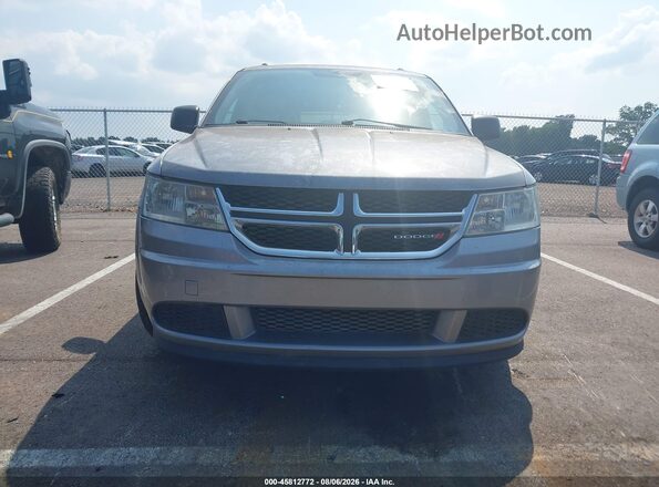 3C4PDCAB0HT557042 2017 DODGE JOURNEY Gray Вид спереду