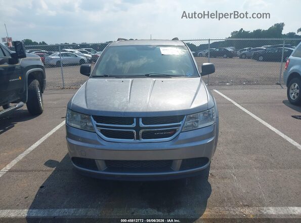3C4PDCAB0HT557042 2017 DODGE JOURNEY Gray Вид щитка приладів