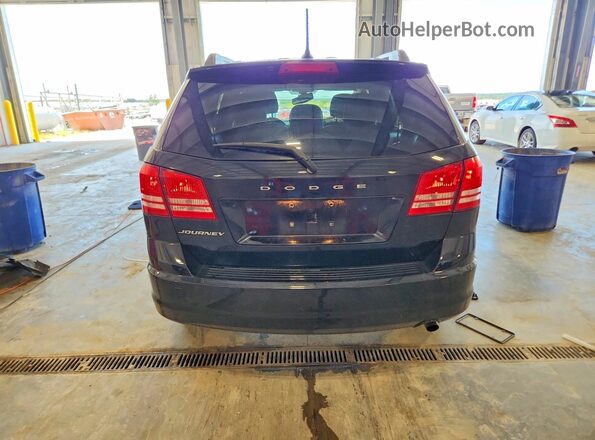 3C4PDCAB0HT607583 2017 DODGE JOURNEY Black Rear view