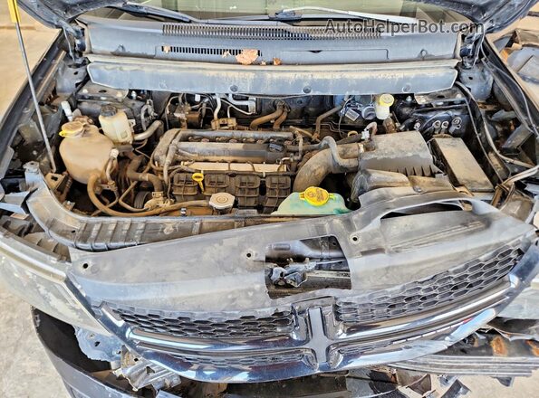 3C4PDCAB0HT607583 2017 DODGE JOURNEY Black Engine compartment view