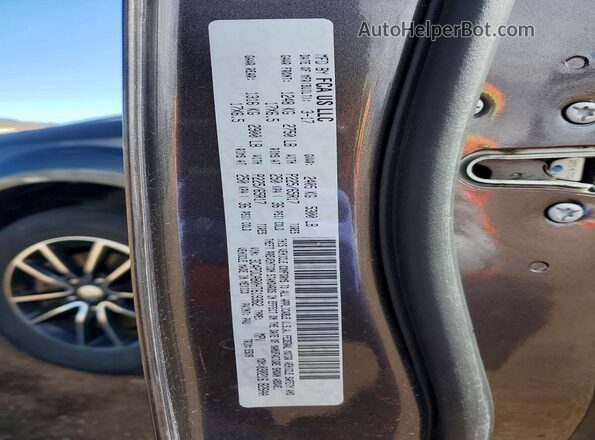3C4PDCAB0HT619362 2017 DODGE JOURNEY Gray Vista de la etiqueta del VIN