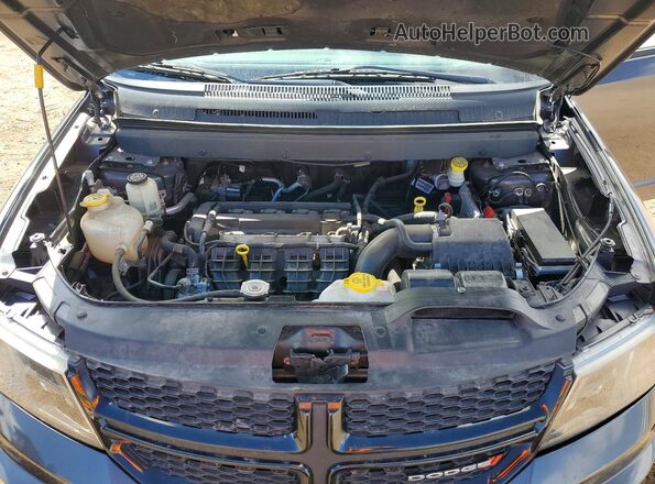 3C4PDCAB0HT619362 2017 DODGE JOURNEY Gray Vista del compartimento del motor